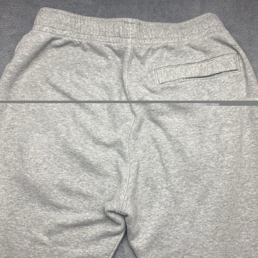 Nike Sweatpants Mens Small Gray Joggers Elastic Waist Pockets Logo Drawstring - Picture 8 of 12